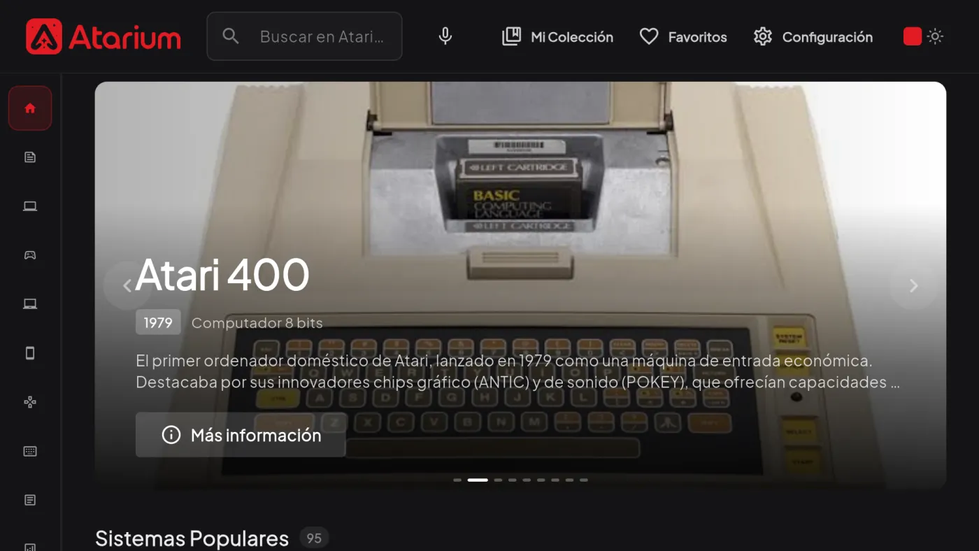 Atarium en Android TV
