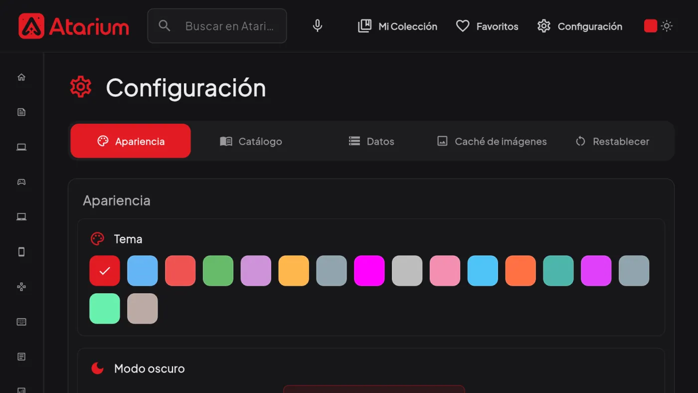 Atarium en Android TV