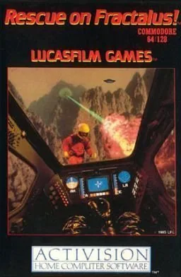 Rescue on Fractalus! (Atari 400/800/XL/XE)